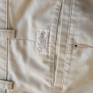 Cabela's Men's 36 Khaki Pants 5 Pocket